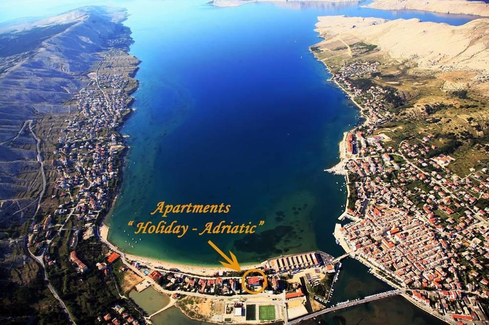 Studio Holiday Adriatic Pag Town Zimmer foto